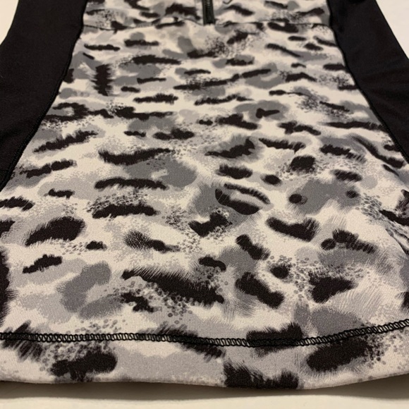 Small ACX Sport white leopard print tank top - Picture 5 of 10